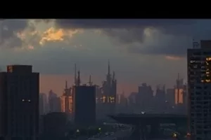晨雾蓝界面中的在线视频观看主推画面
